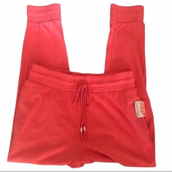 FREE PEOPLE MOVEMENT NWT THE WAY YOU MOVE JOGGER WATER WATERMELON XS M - Picture 3 of 11